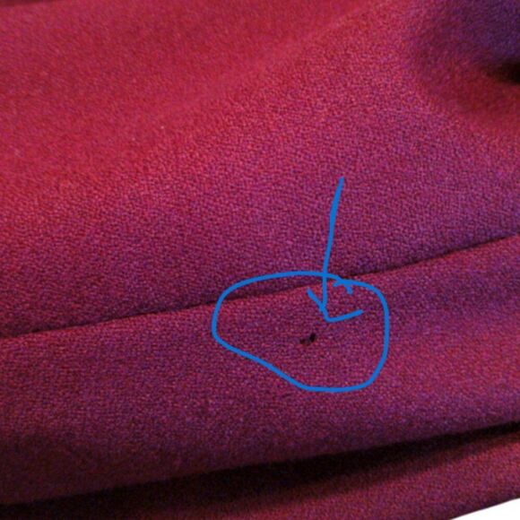 BachRach Men's Burgundy Wool Blazer 42R Single Button Professional Business - Picture 8 of 9